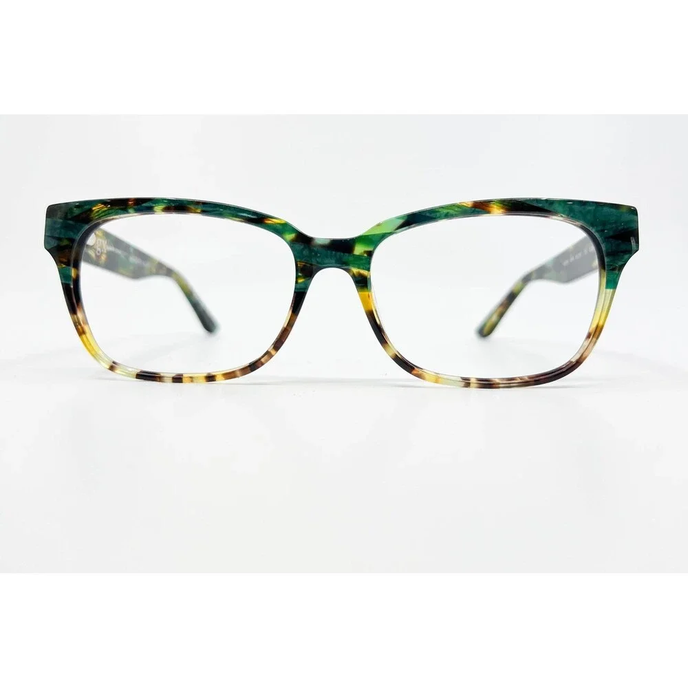 gx by Gwen Stefani Eyeglasses Womens Green Tortoise GX045 GRN 55-16-135 55mm